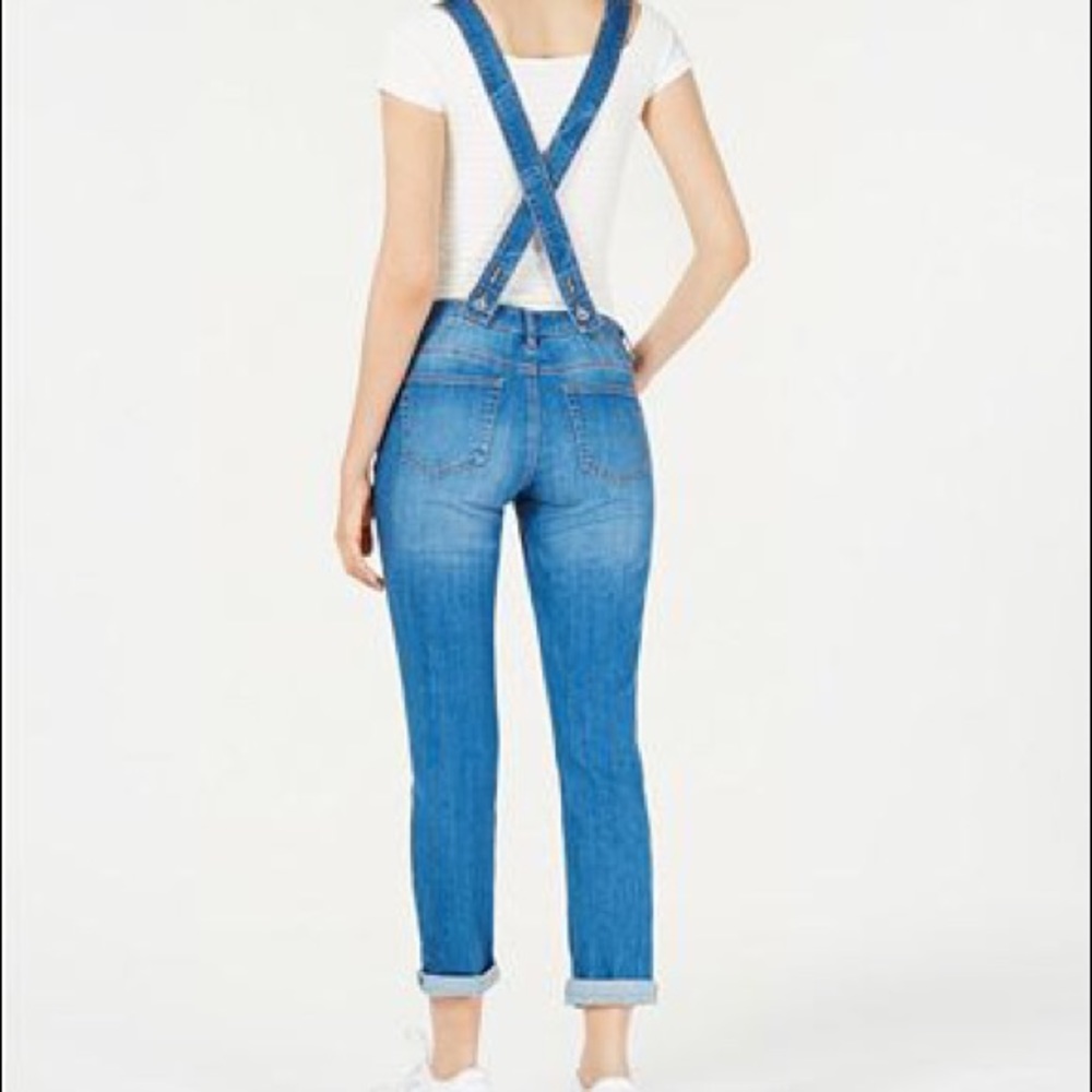NWT Macy’s Overalls - juniors lightly distressed